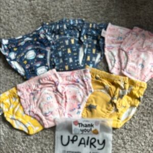 New Upairy Potty Training Underwear assorted prints size M (10) pair